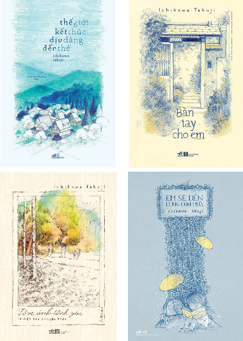 nguyetlinhbook - Combo Sách : 4 Cuốn Tiểu Thuyết Của Tác Giả Ichikawa Takuji.
