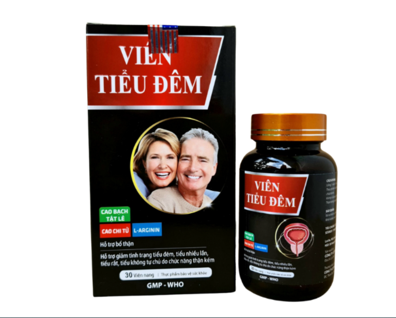 Viên tiểu đêm hỗ trợ giảm tiểu đêm, tăng cường chức năng của thận, giúp bổ thận - Hộp 30 Viên