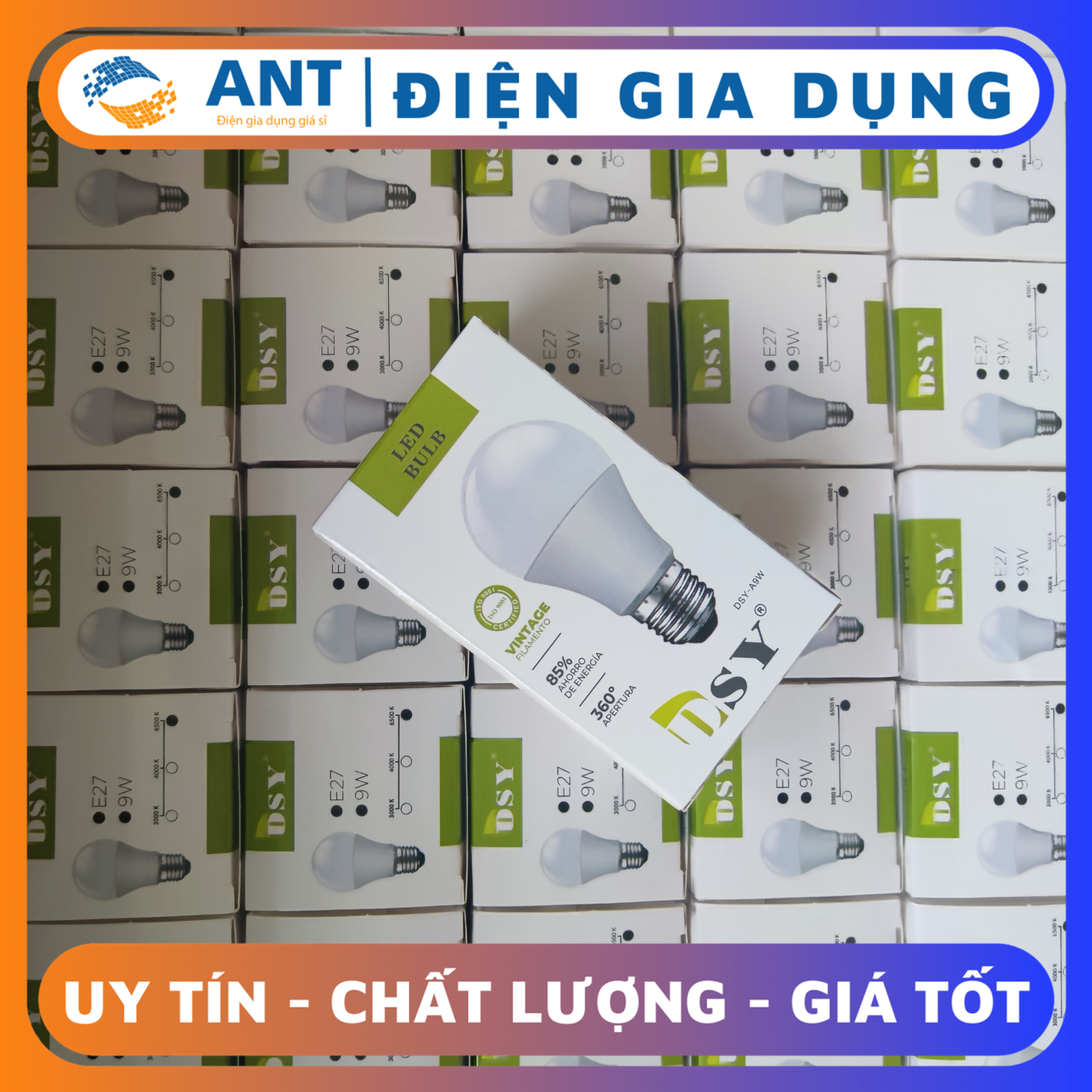 Bóng led búp tròn 9w , 12w , sáng trắng