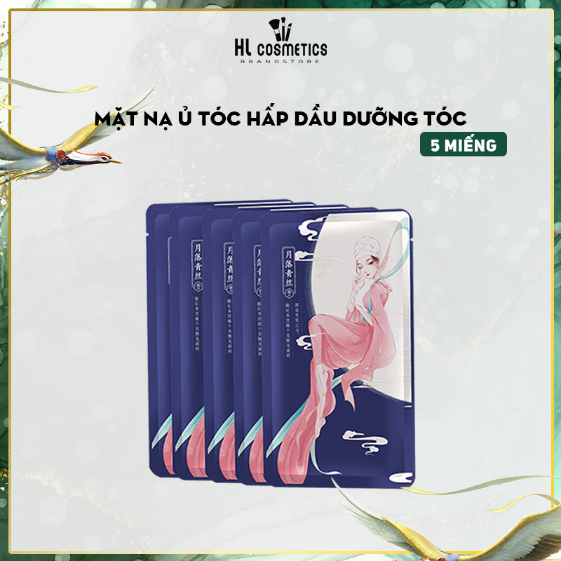 Mặt Nạ Ủ Tóc SPA SOONPURE Hấp Dầu Dưỡng Tóc Với Thành Phần Thiên Nhiên 5 miếng/hộp