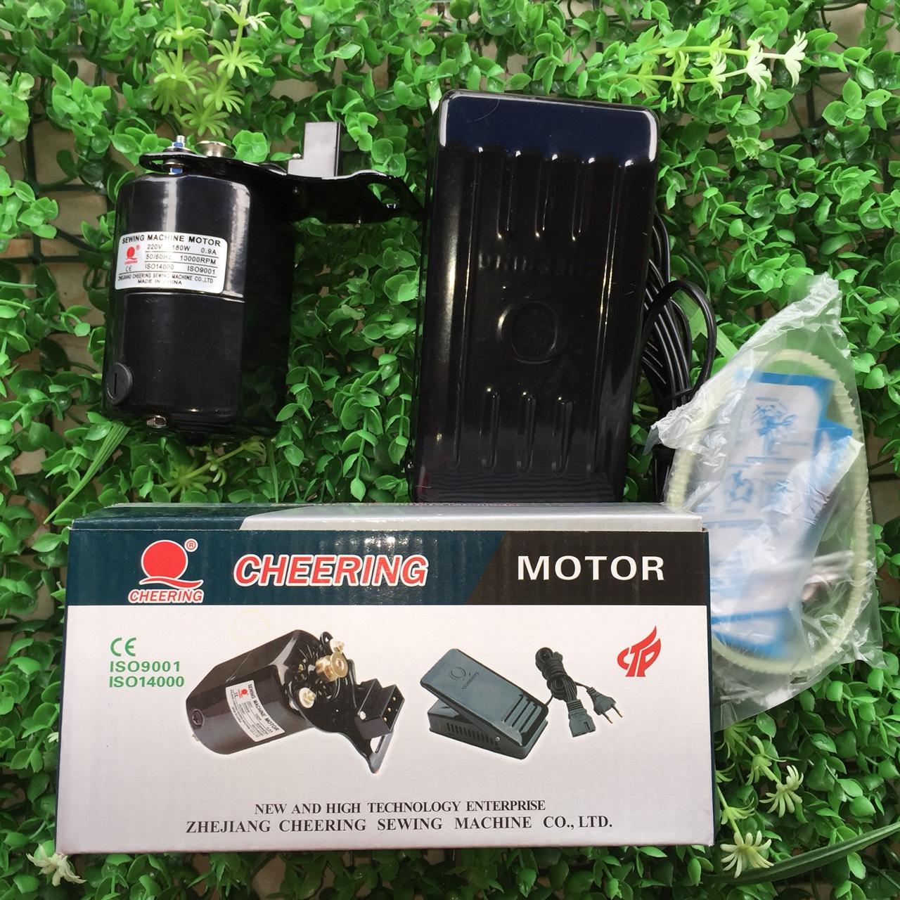 Moter máy may gia đình công suất 250W Thích hợp sử dụng máy may con bướm sinco...