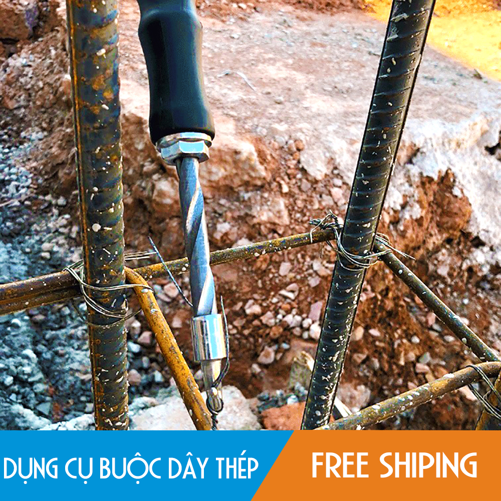 Dụng cụ hỗ trợ buộc dây thép cực nhanh