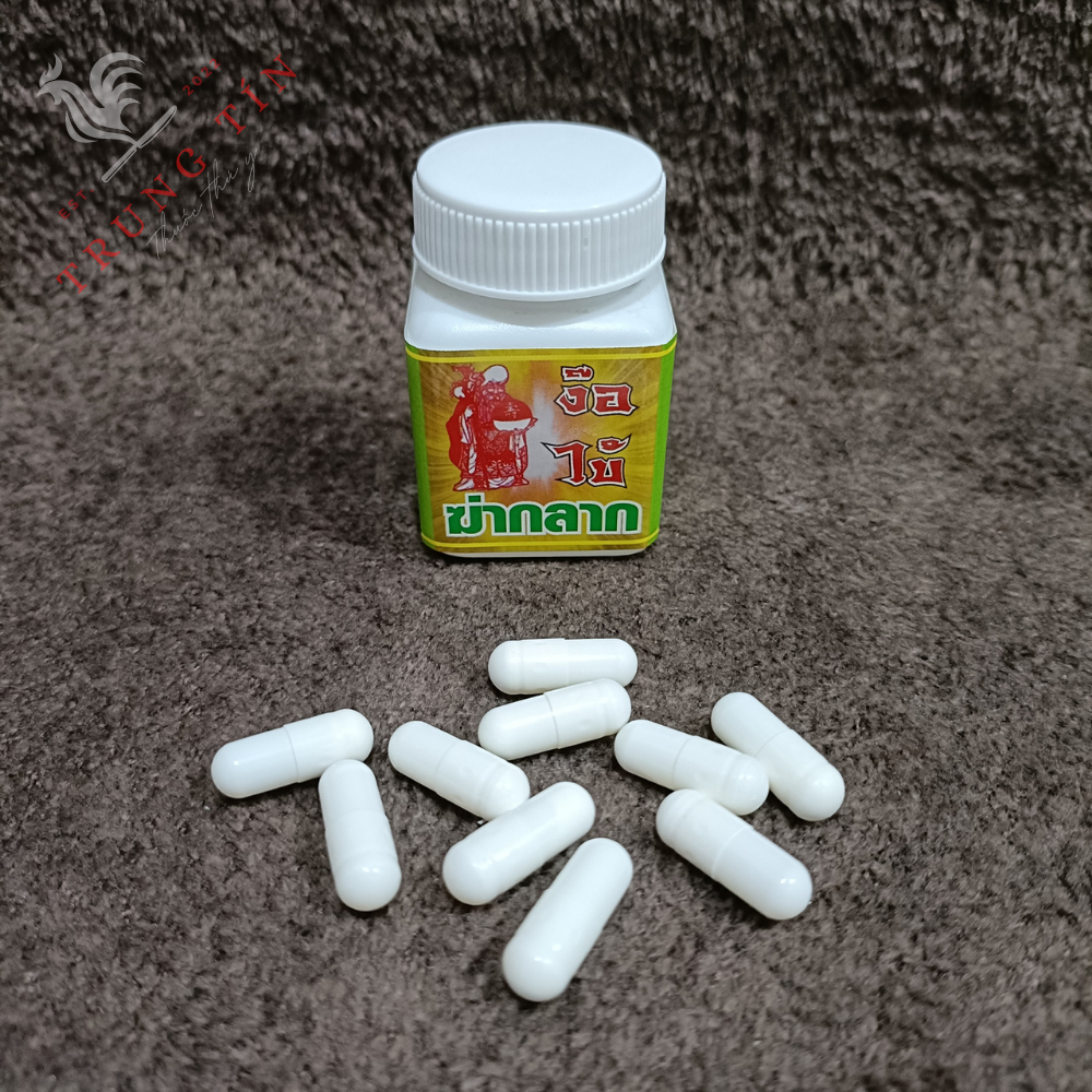 Lọ / 10 viên - thuốc gà đá đặc trị - lác - nấm - mốc ở gà đá . lác ở mặt . lác ở chân lông