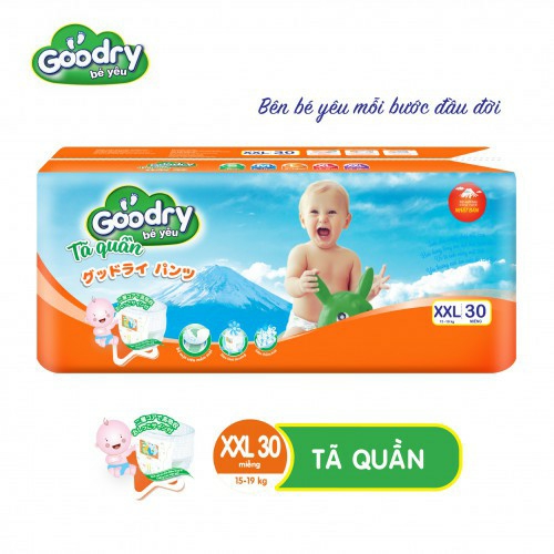Bỉm-tã quần goodry size m42- l38- xl34- xxl30