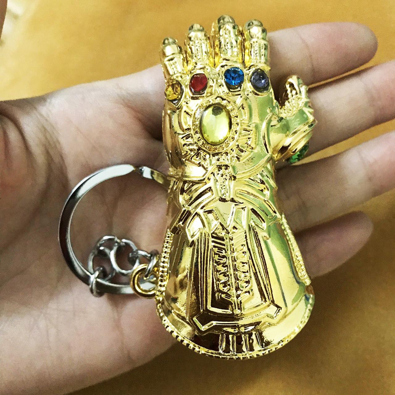Móc khóa thanos - móc khóa gang tay thần lực thanos kim loại không gỉ