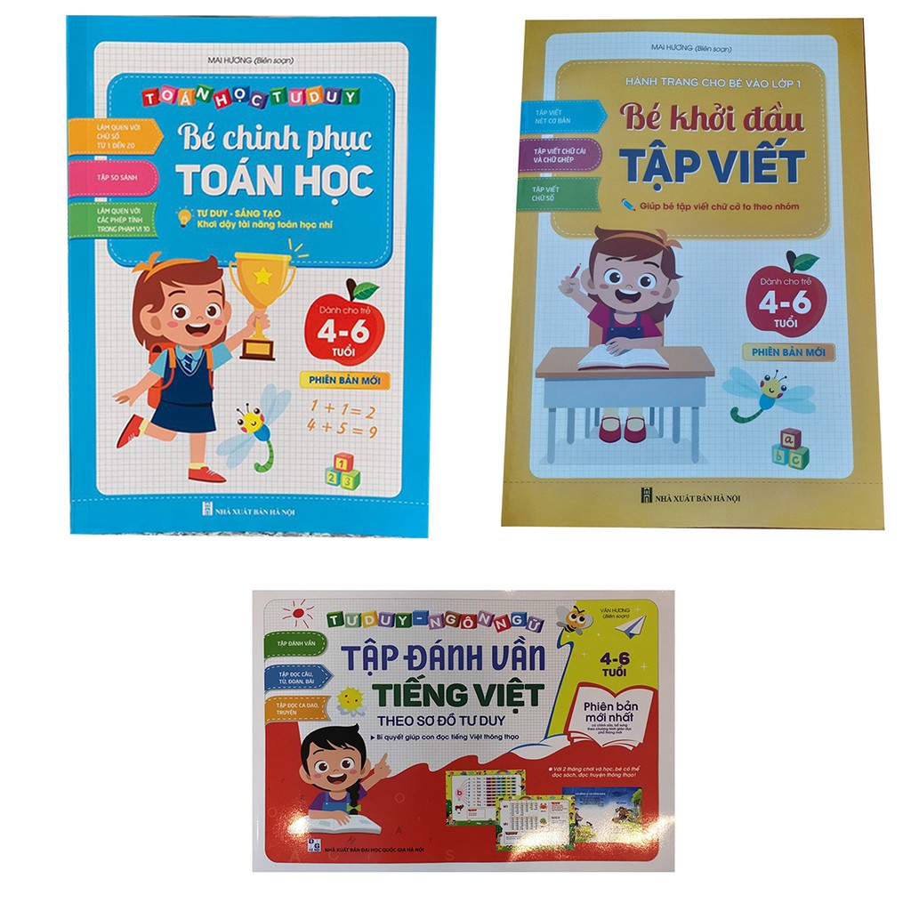 Combo sách hành trang cho bé vào lớp 1