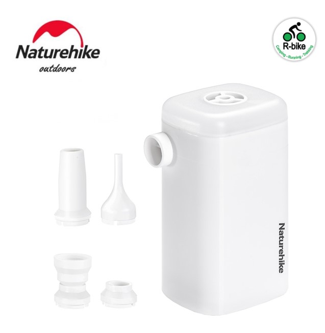 Bơm hơi tích hợp đèn naturehike nh18q001-a