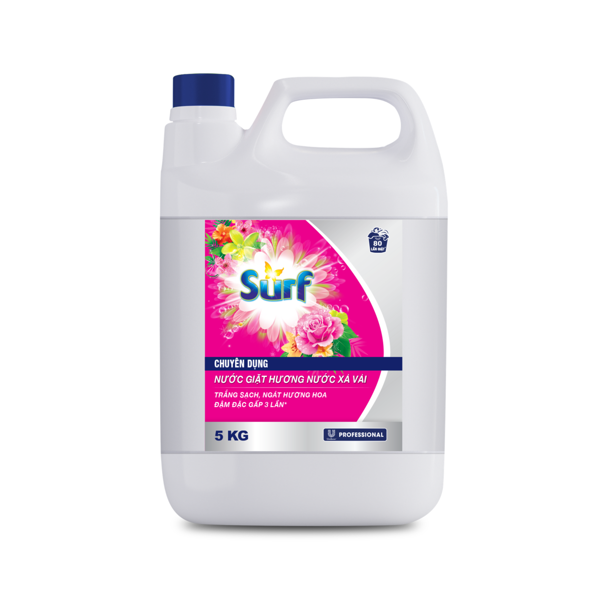 Can chuyên dụng - siêu tiết kiệm nước giặt surf đậm đặc x3 lần can 5kg, 9kg