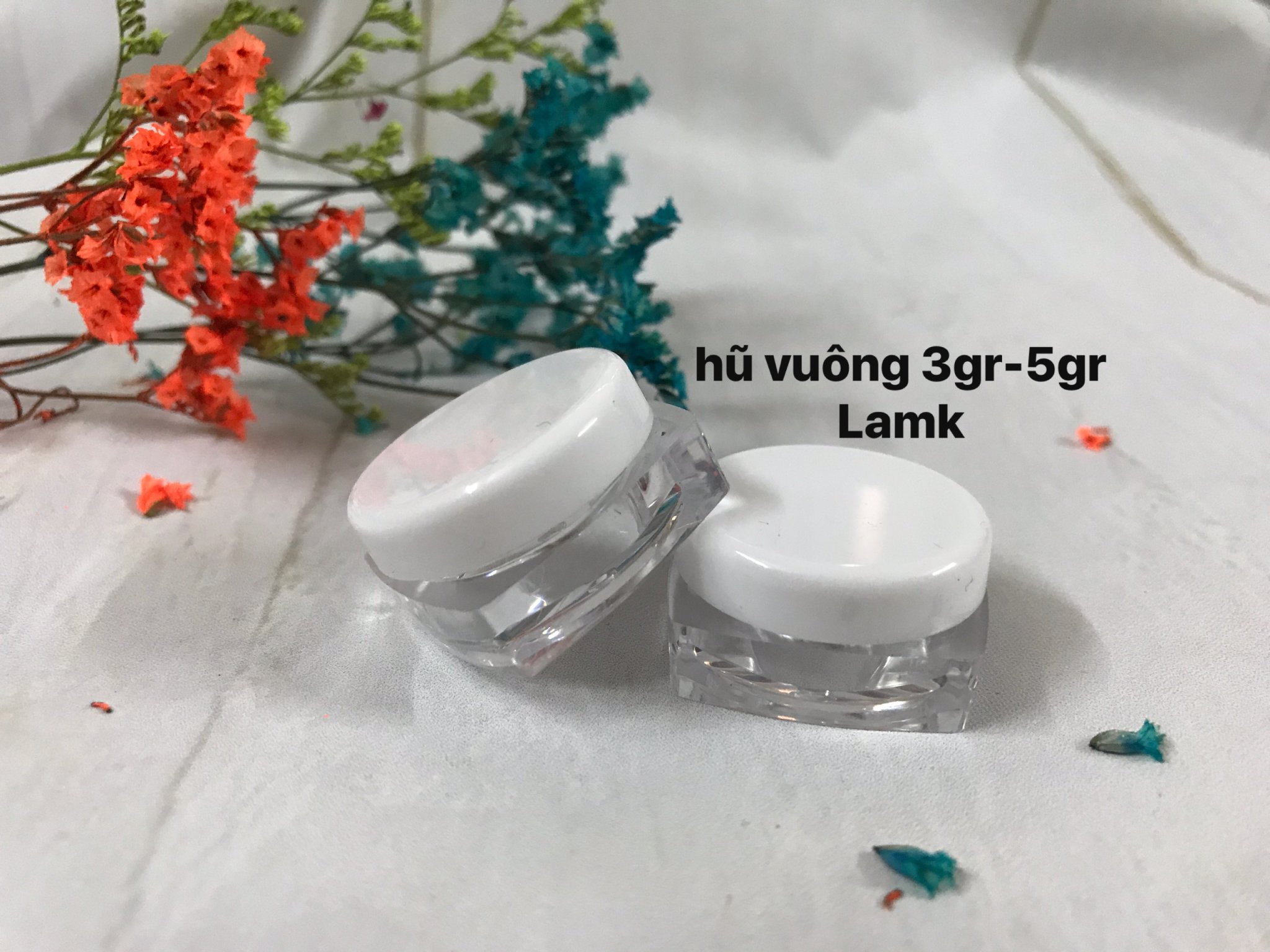10 hũ chiết 3gr/ 5gr nhựa trong suốt siêu đẹp
