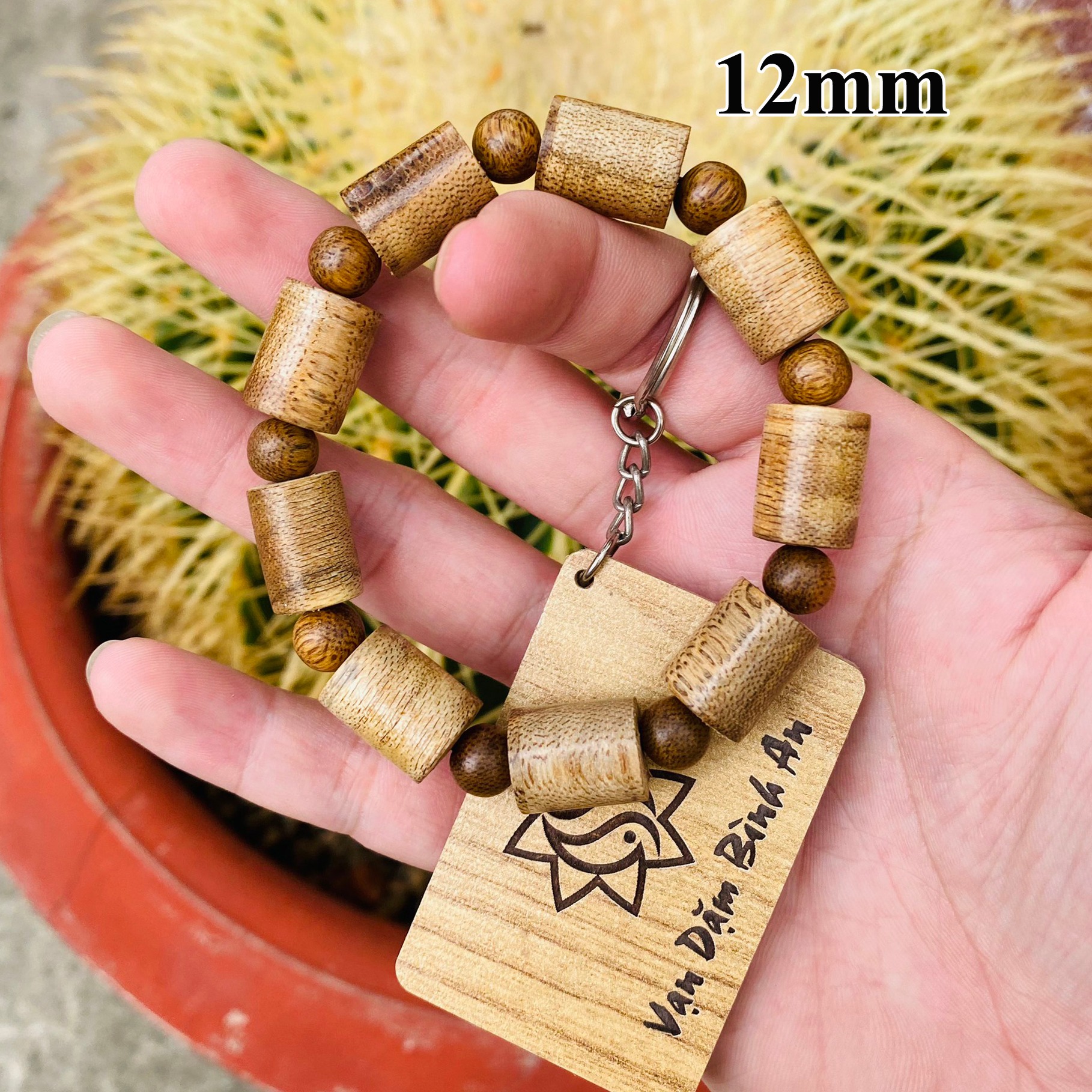 Vòng tay trầm hương phong thủy trụ trúc 9 trụ 9 tròn nam nữ đẹp 100% trầm tốc tự nhiên mang lại may mắn bình an và tài lộc cho người đeo Học Viện Quân Y Việt Nam