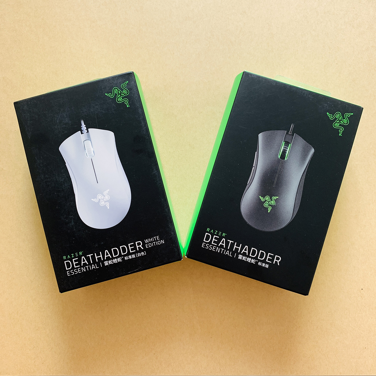 CHÍNH HÃNG - Chuột Razer DeathAdder Essential 4G 6400DPI mới nguyên seal (đen và trắng)