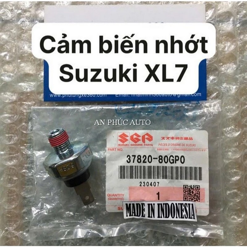 Cảm biến nhớt, Cảm biến áp suất dầu động cơ Ertiga, XL7, Carry Pro, Fronx, Celerio, Swift, Jimny #Suzuki 37820-80GP0-000