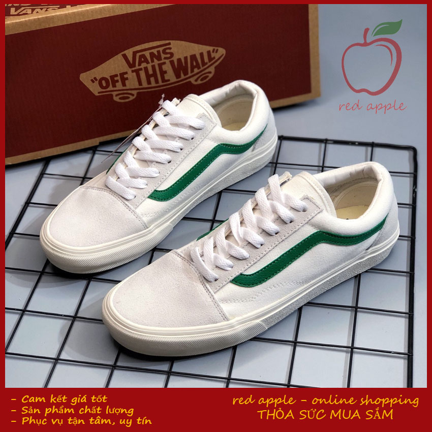 [XẢ KHO] Giày thể thao Style 36 Sọc Xanh Lá - RED APPLE SHOP