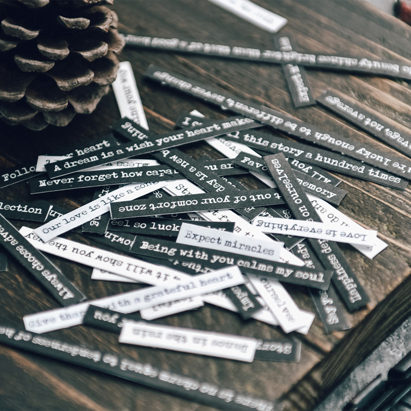 Set sticker quote 8 tờ