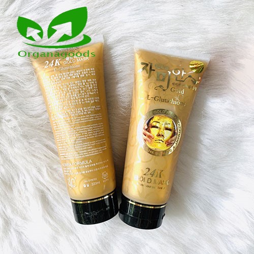 Gel Lột Mặt Nạ Vàng 24K L- Glutathione Hàn Quốc 220ml/ Mặt nạ vàng 24K Gold Mask (L- Glutathione) Korea 220ml