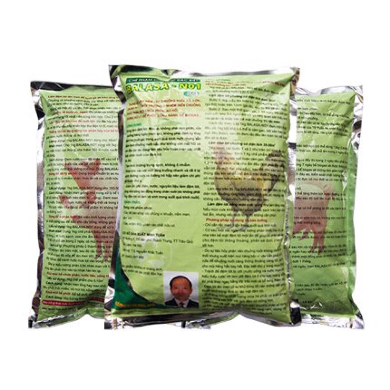 2 Kg Chế phẩm sinh học đặc biệt Balasa N01 - Đệm lót sinh thái Balasa NO1 Đệm lót trong chăn nuôi, khử mùi chuồng trại