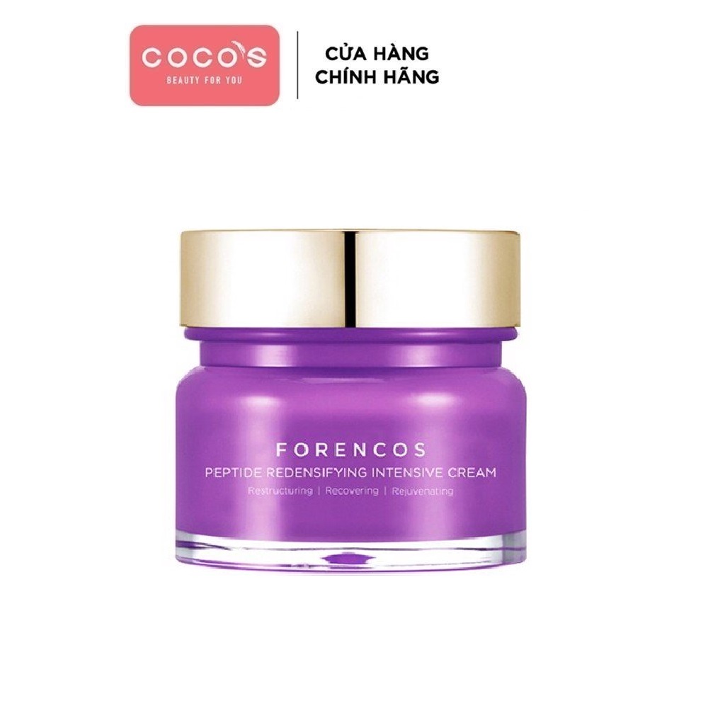 Kem Dưỡng Da Ban Đêm Forencos Peptide Redensifying Intensive Cream 50ml
