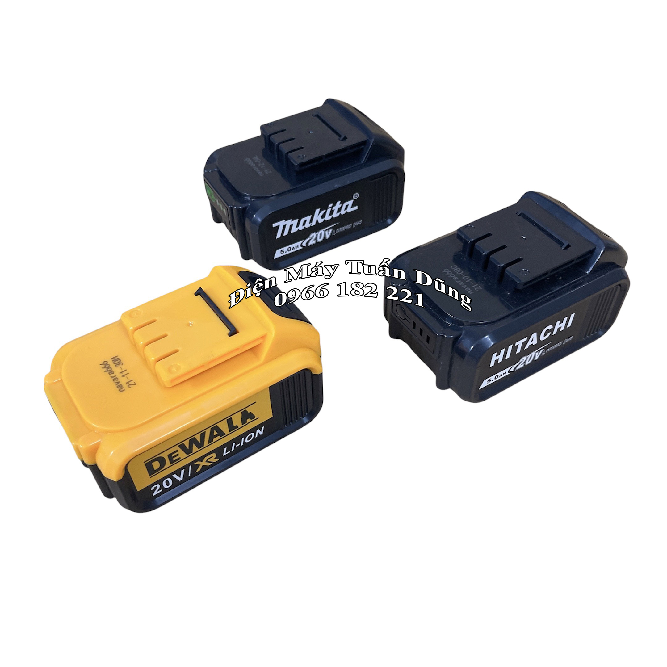 Pin máy siết bulong, máy khoan pin 20v 10 cell chân pin nội địa 22mm