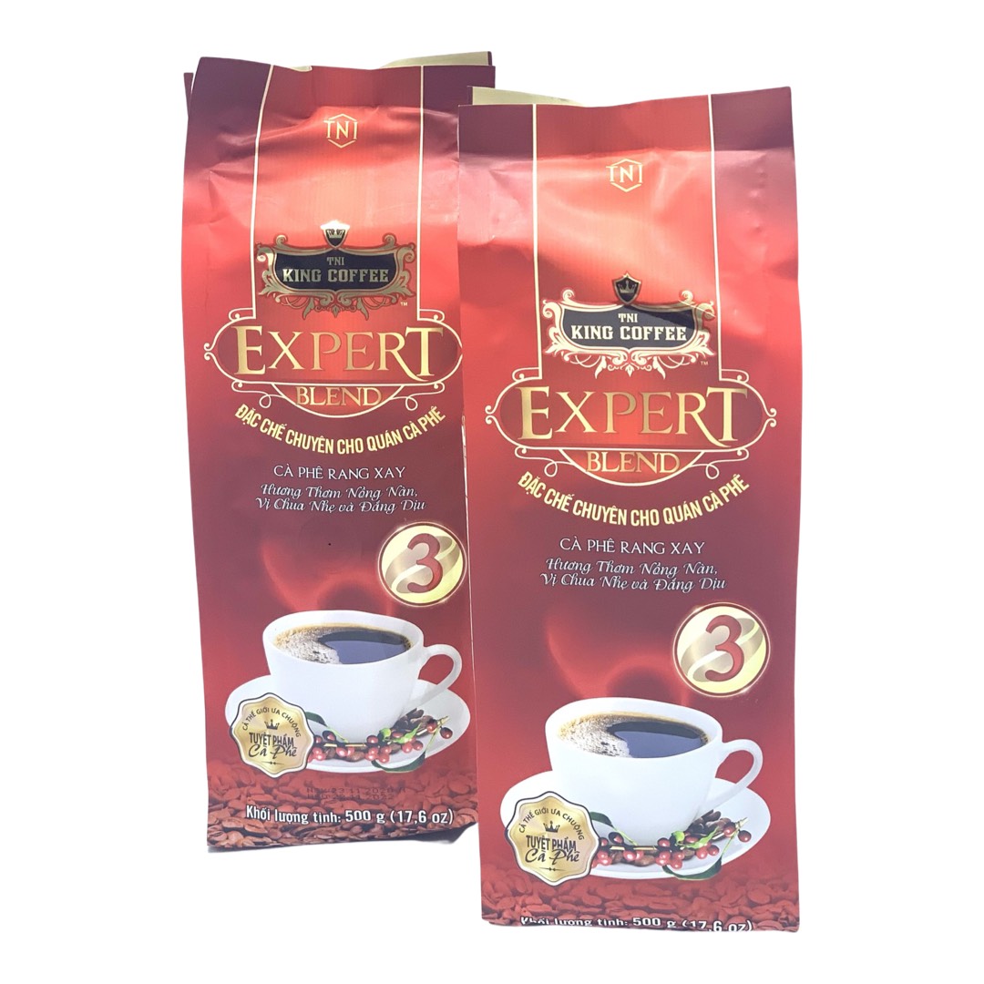 Combo 02 Gói Cà phê rang xay King Coffee Expert Blend 3