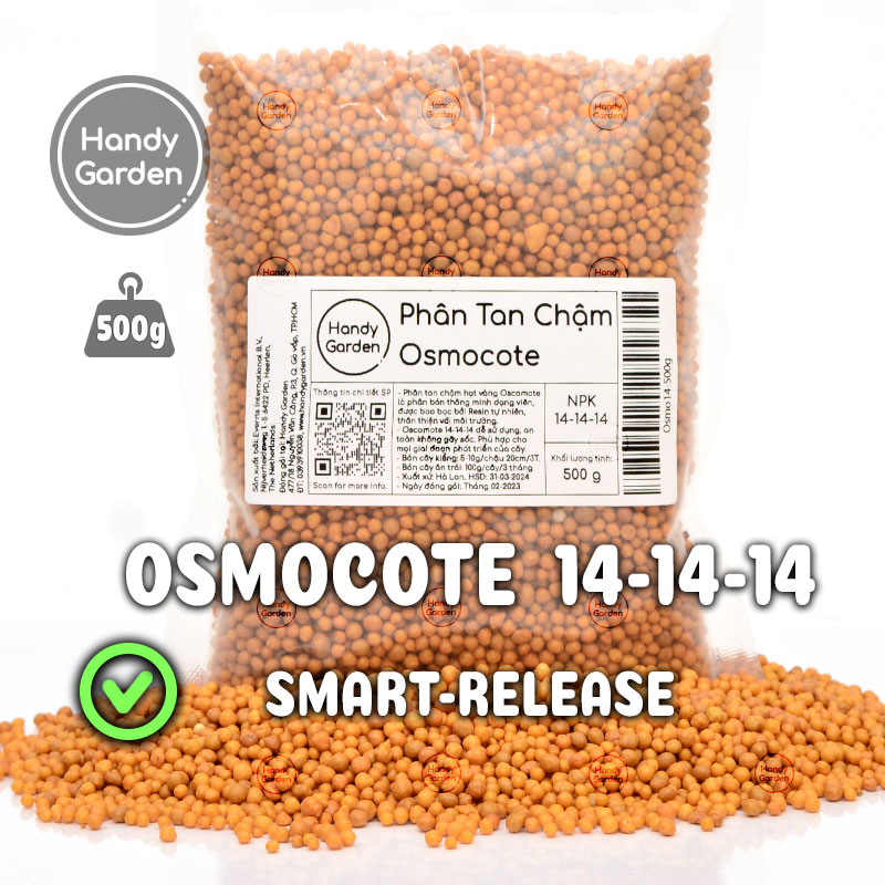 [HCM]Phân tan chậm hạt vàng NPK 14 14 14 Osmocote Hà Lan | HandyGarden