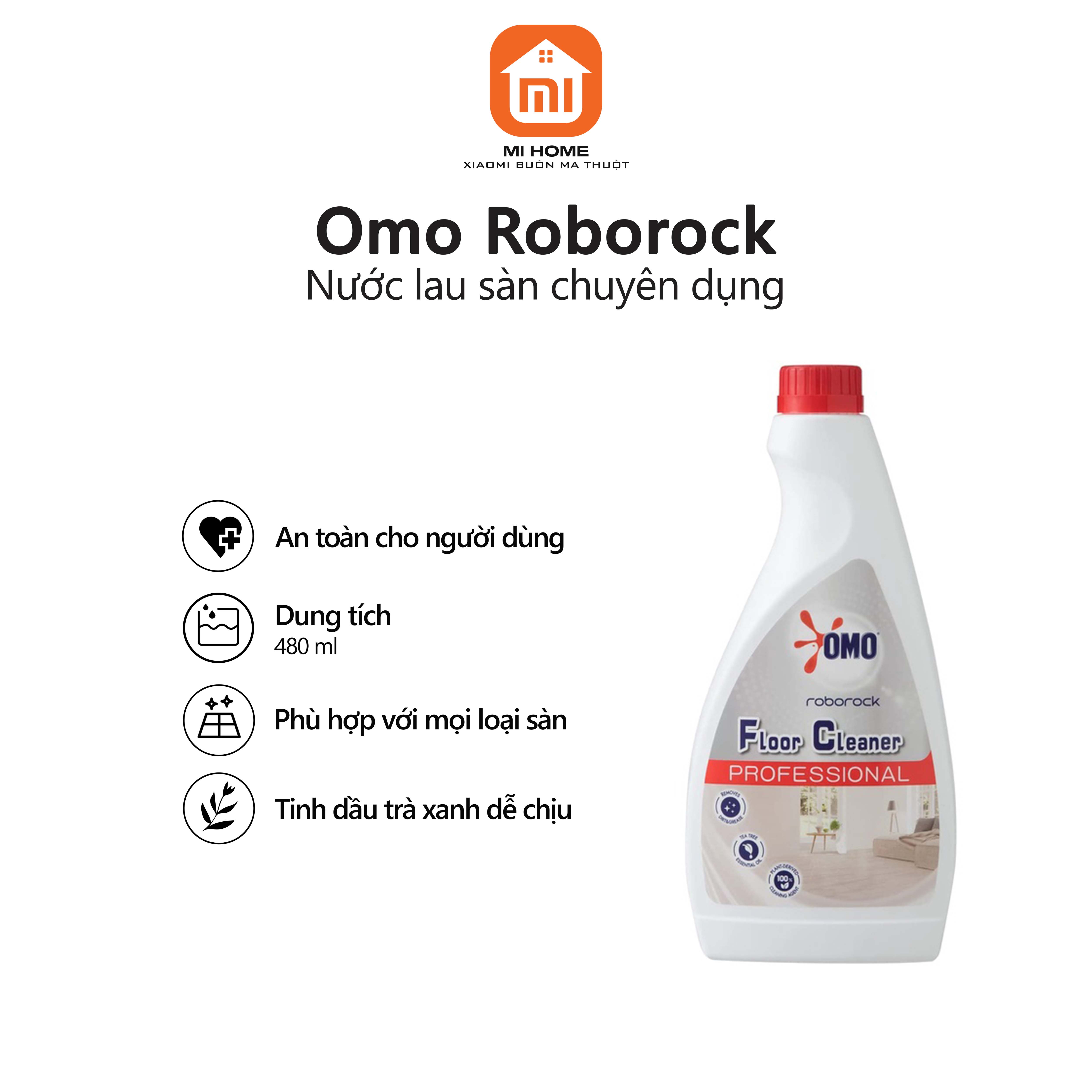 Nước lau sàn chuyên dụng Omo Roborock