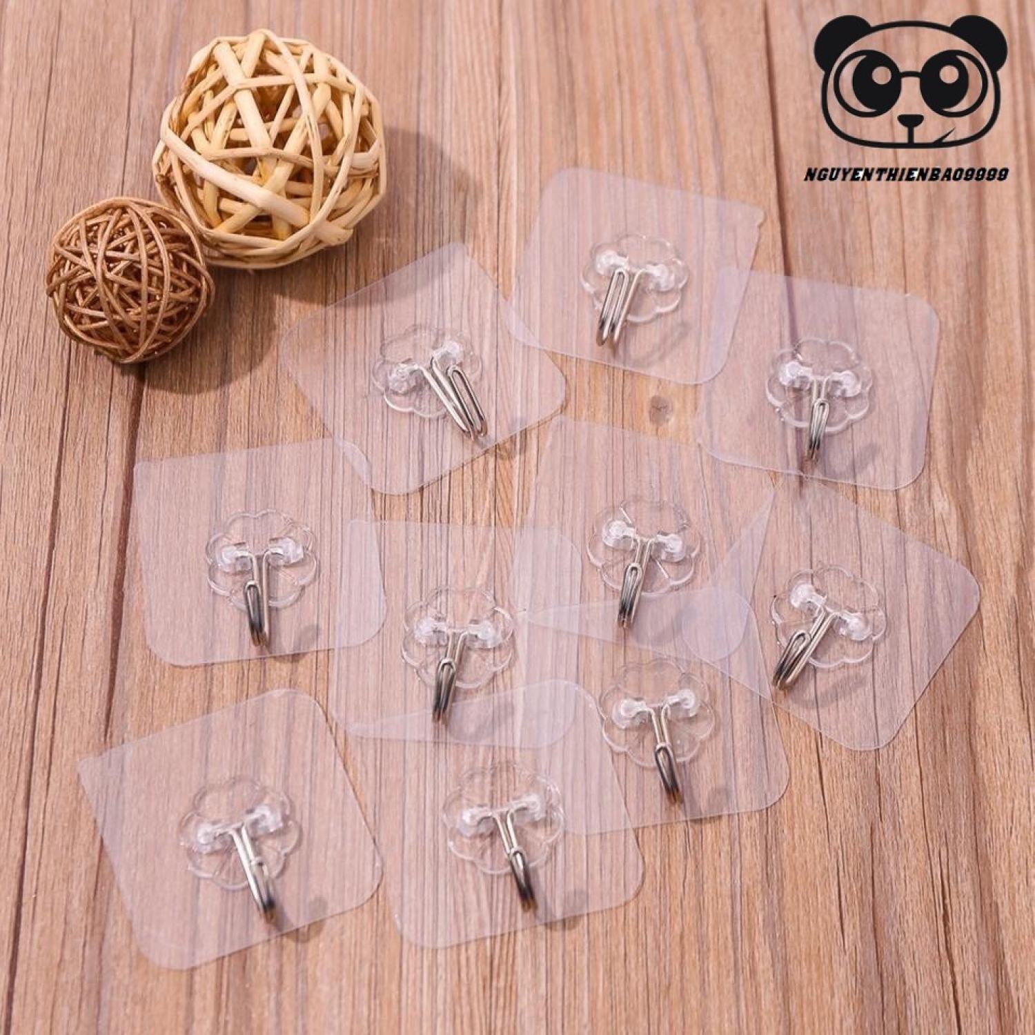 Combo 10 móc treo dính tường tiện dụng