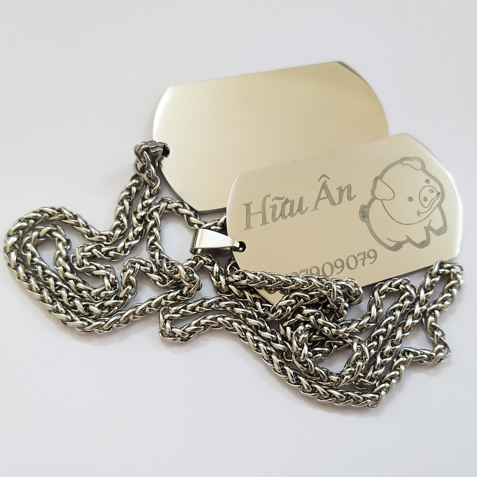 Dogtag | thẻ bài lính full dịch vụ khắc hình
