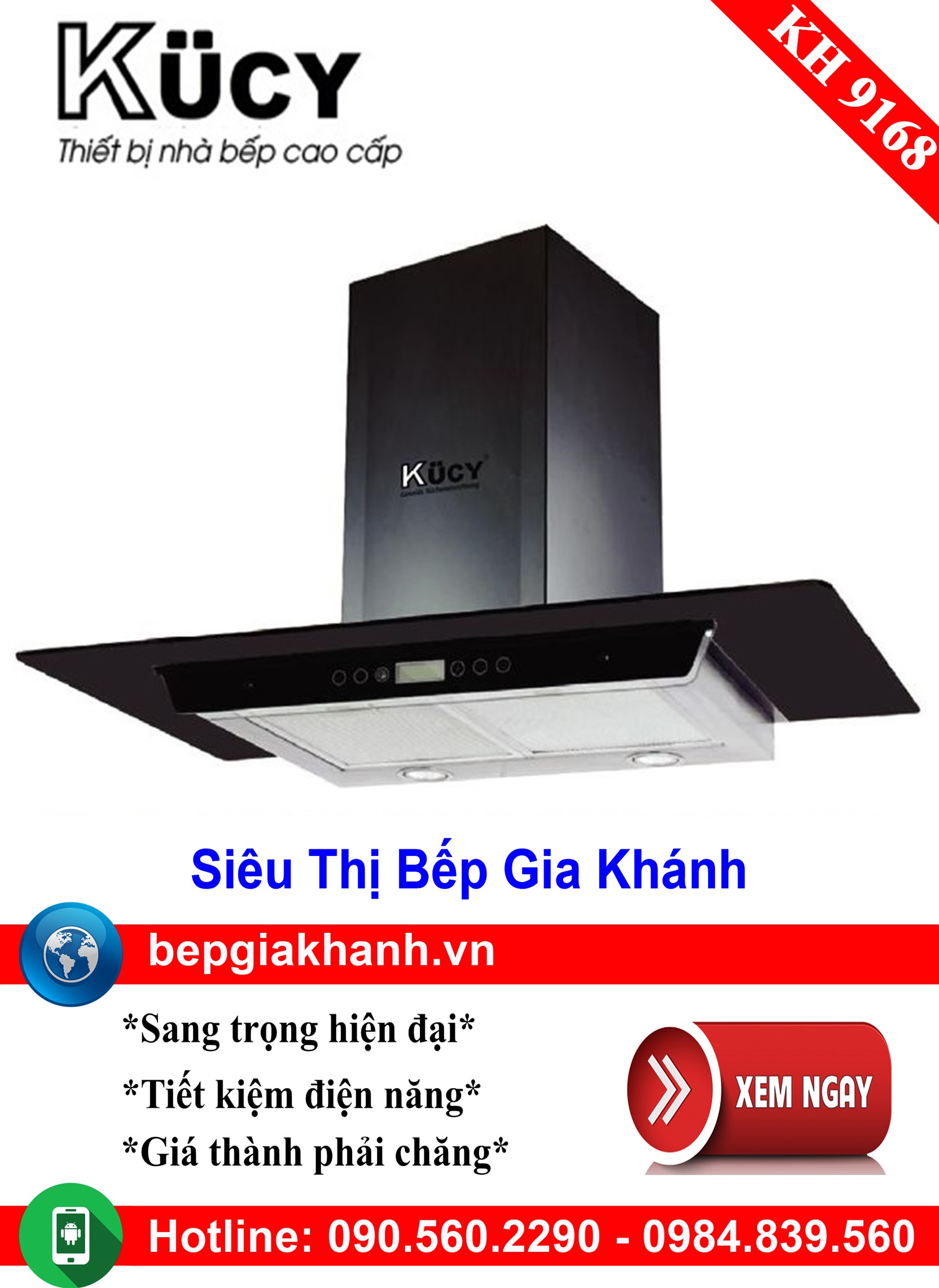[HCM]Máy hút mùi dạng kính thẳng 90cm Kucy KH 9168, máy hút mùi nhà bếp, máy hút mùi bếp, máy hút mùi kính cong, máy hút mùi canzy, máy hút mùi mini, máy hút mùi âm trần, máy hút mùi electrolux, may hut mui