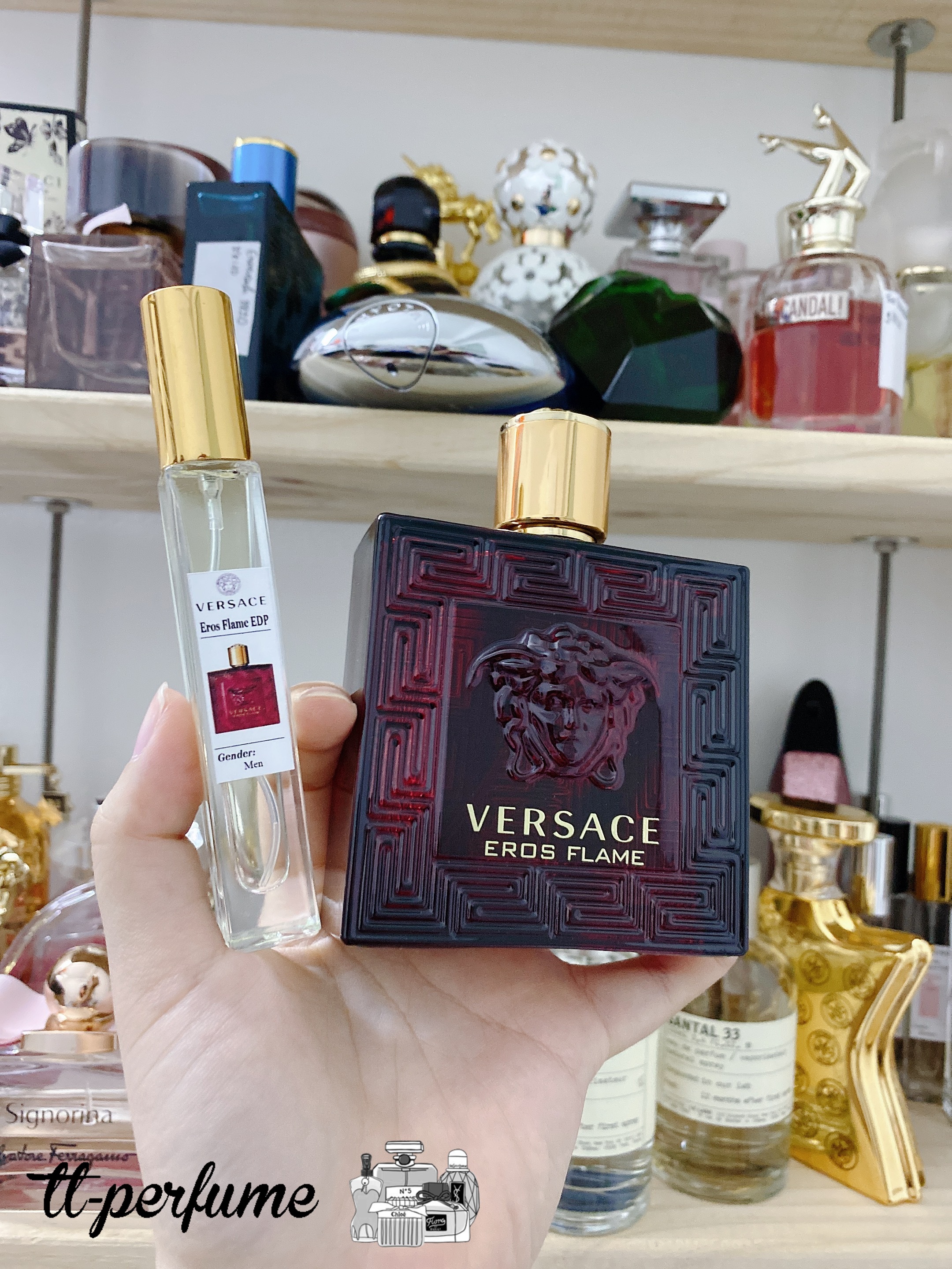 [Mẫu thử] Nước hoa nam Versace Eros Flame EDP 10ml