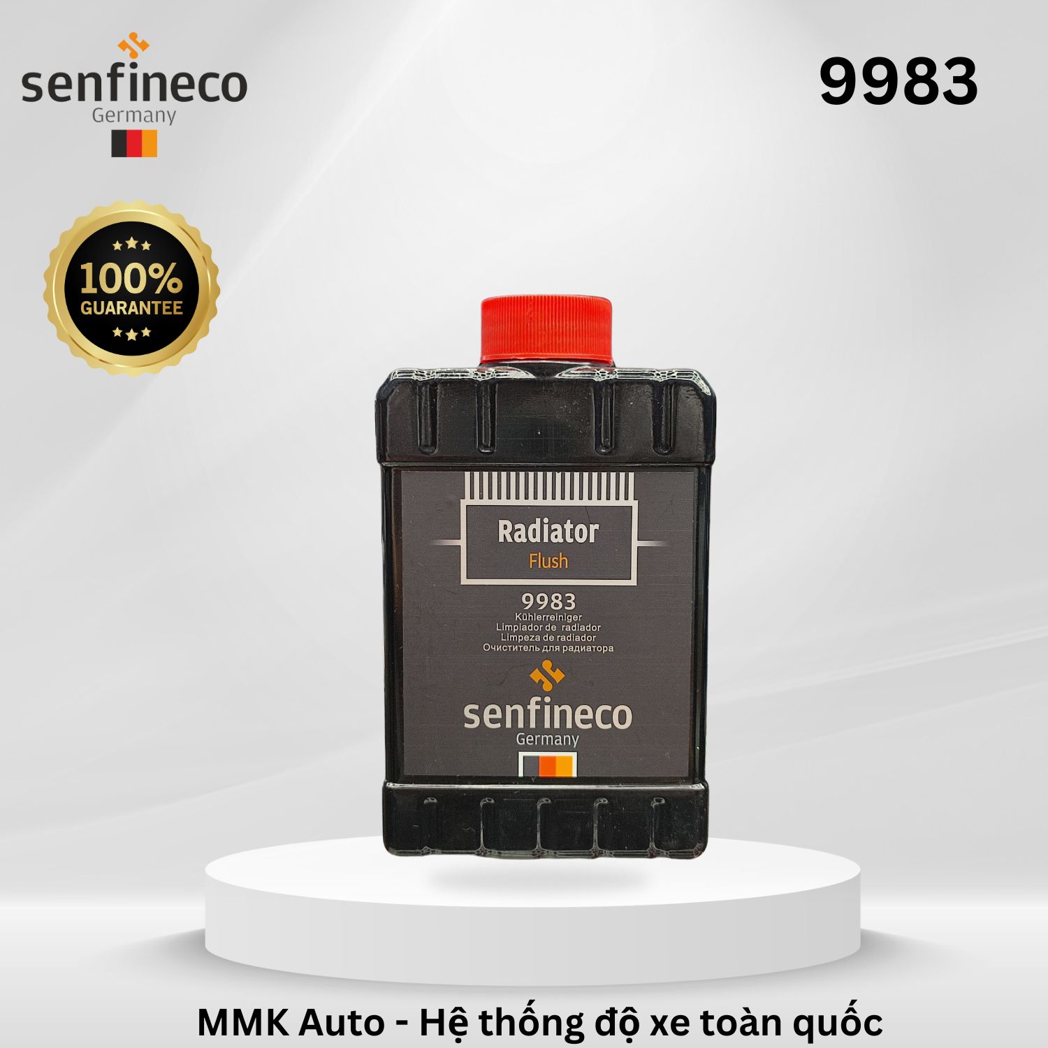 Súc rửa vệ sinh két nước tản nhiệt ô tô senfineco 9983 của đức hiệu quả