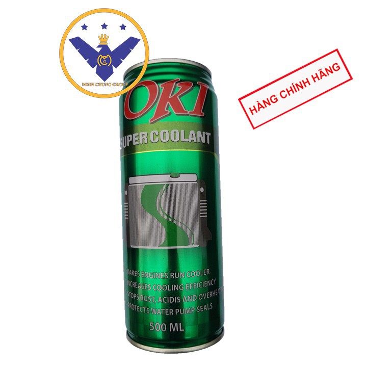 Nước làm mát xe ô tô, xe máy OKI Super Coolant lon 500ml