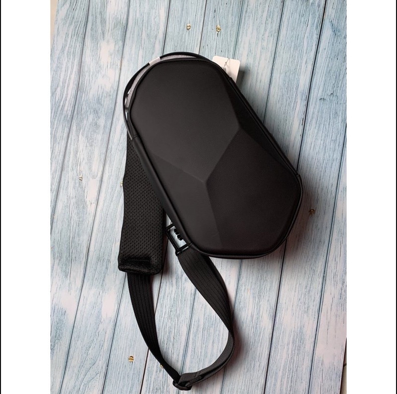 Túi đeo chéo ,túi đeo vai , túi xách nam xiaomi BANGE polyhedron PU chống thấm 2 cổng sạc