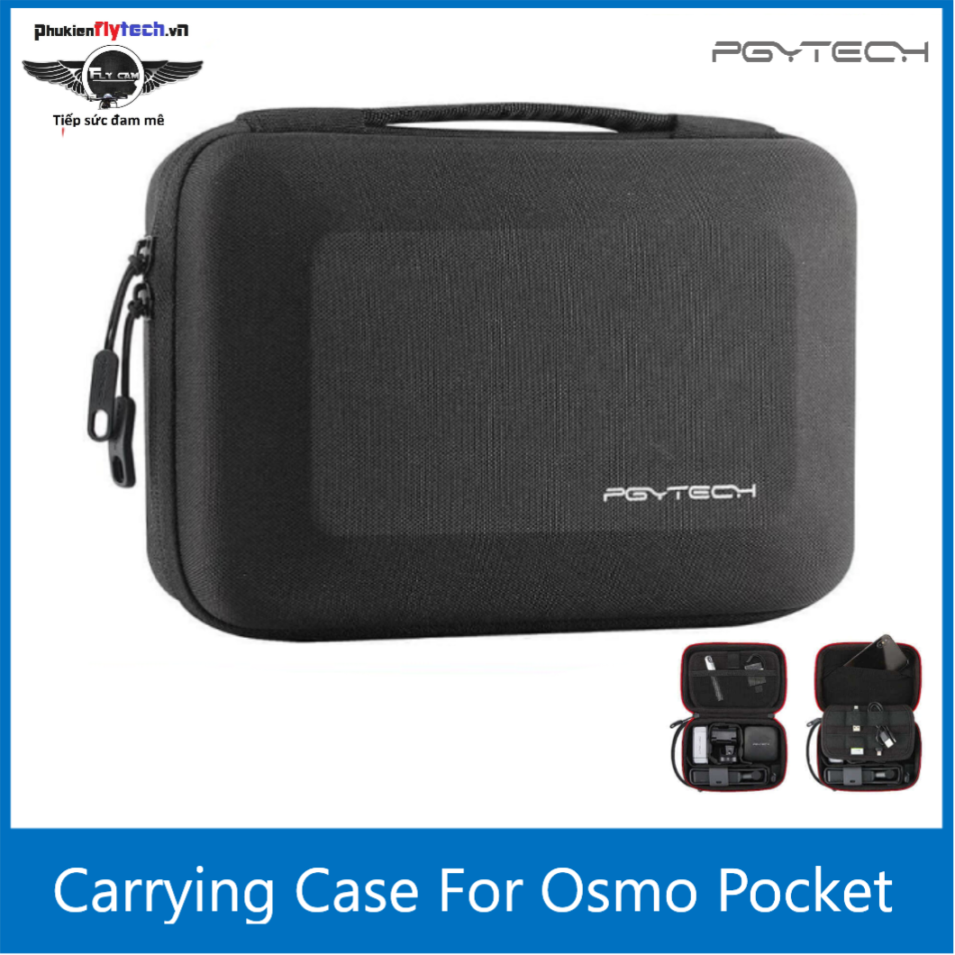 Túi đựng Vali Osmo Pocket - Suicase for Osmo Pocket - Professional - Hàng chính hãng PGYtech - Chất liệu cứng, chứa đựng đầy đủ phụ kiện - Chuyên nghiệp - Thời trang - Bền bỉ