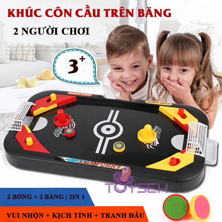 Đồ chơi đánh bóng bàn trên băng dành cho 2 người - Đồ chơi bắn bi cho trẻ em từ 3 tuổi - Quà tặng sinh nhật cho bé trai, bé gái cute