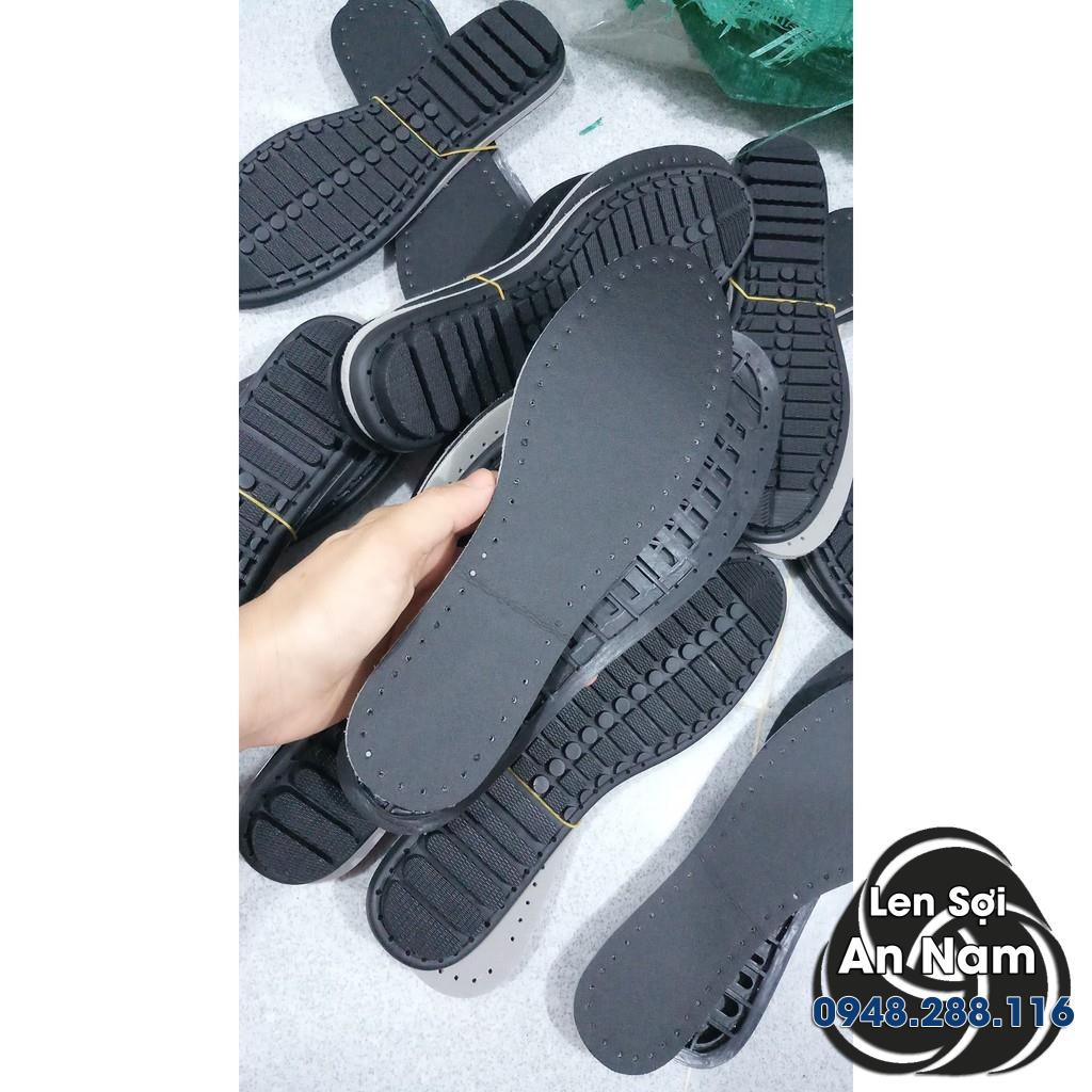 Đế giày búp bê người lớn - có đục lỗ - phụ kiện giày dép