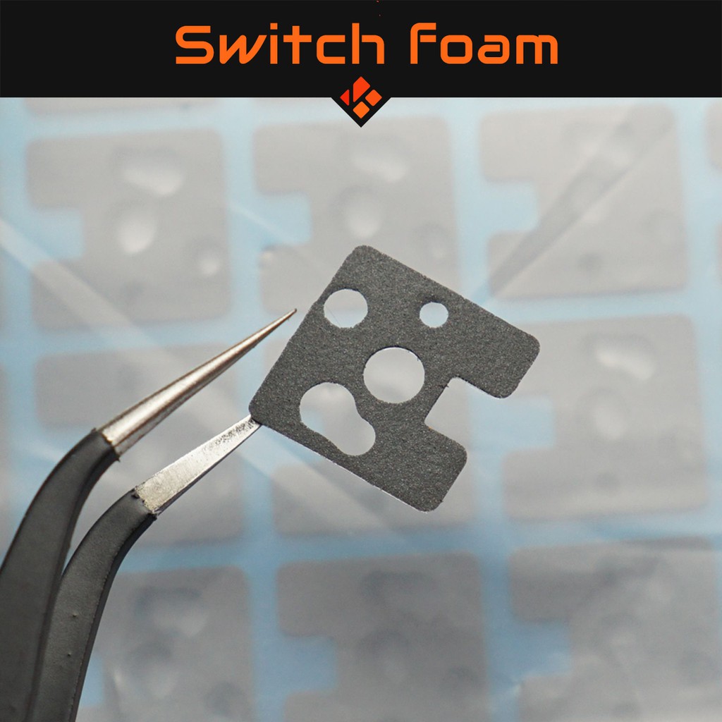 Combo 10 miếng đệm switch | Poron | 0.5mm | Switch Foam | Switch pad | Lube switch | Custom bàn phím cơ