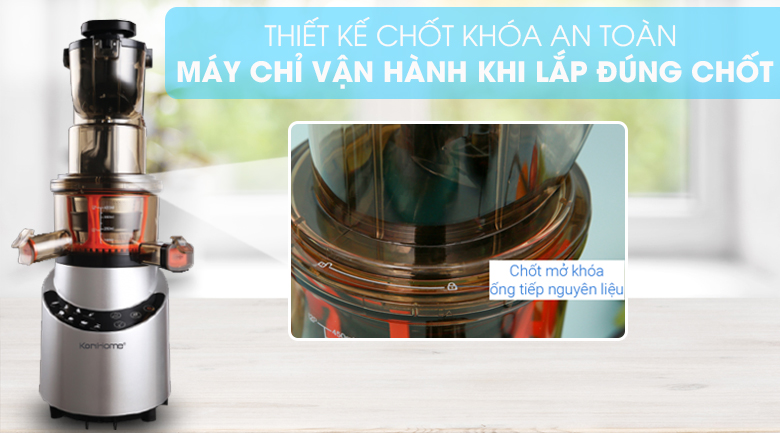 Máy ép chậm korihome jek-844