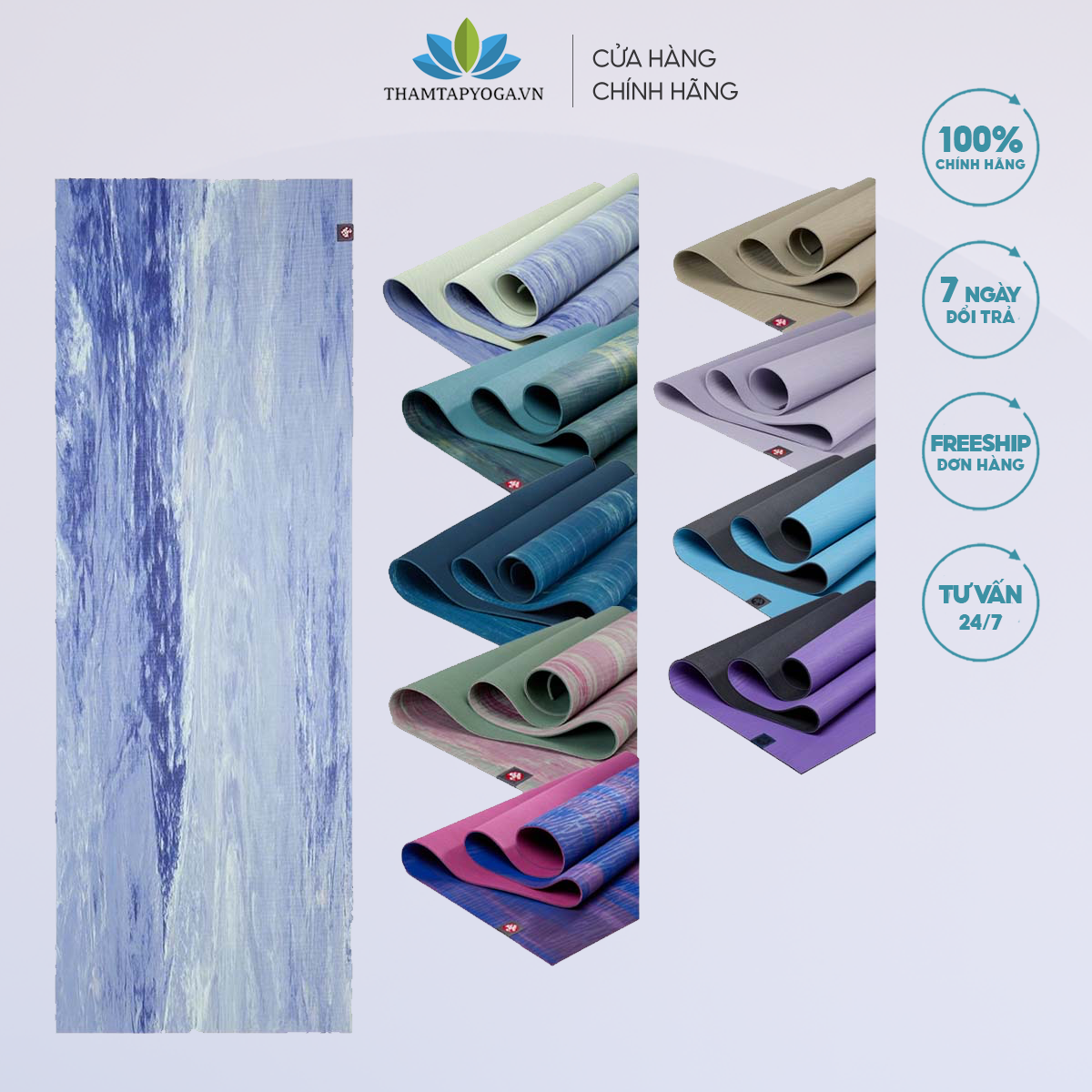 Thảm tập yoga manduka – eko lite 4mm
