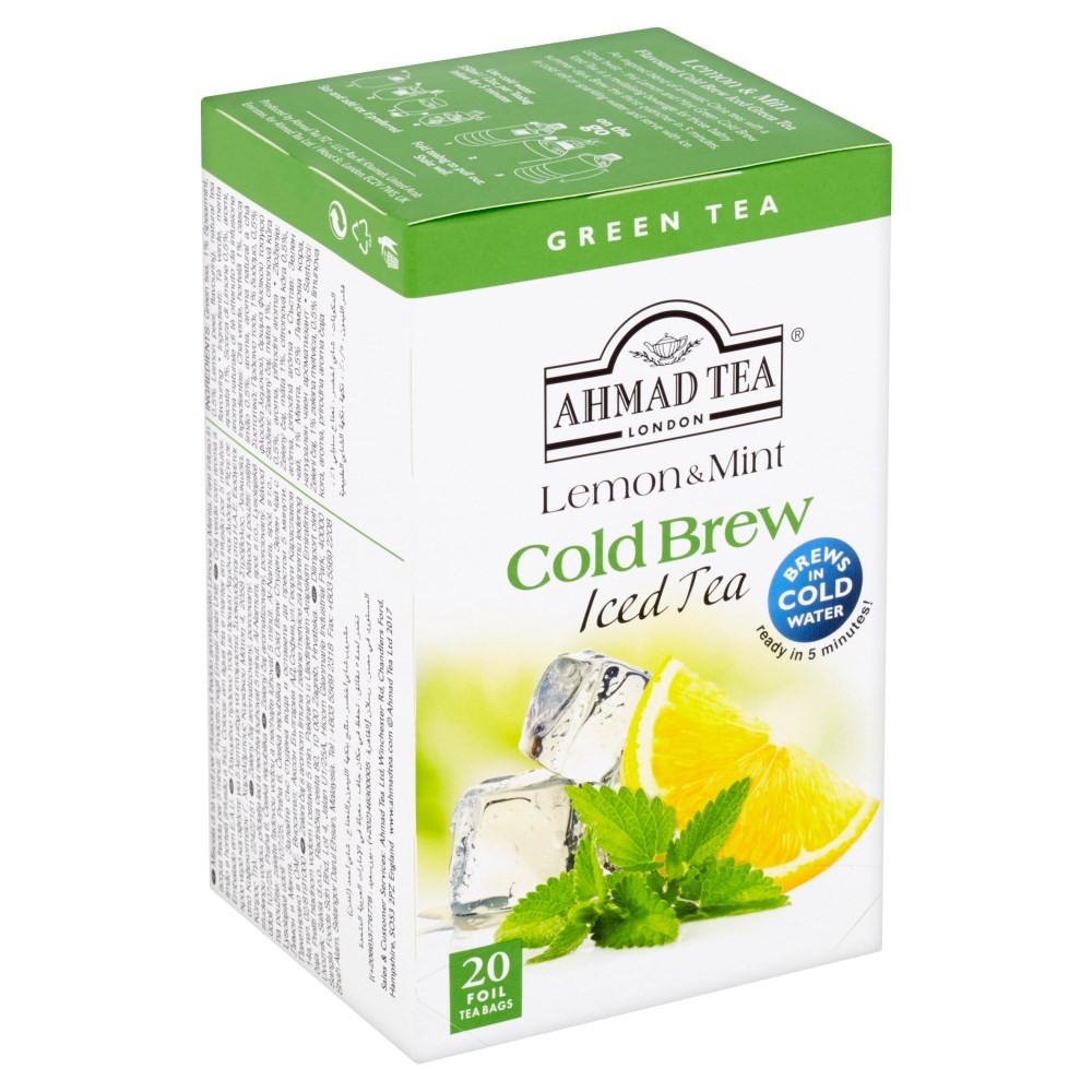 Trà COLD BREW - Chanh & Bạc Hà pha lạnh 42g/20 túi lọc