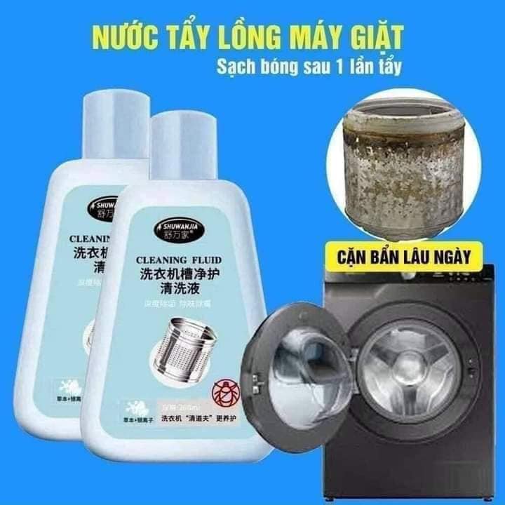 Dung dịch vệ sinh máy giặt clean nội địa Trung