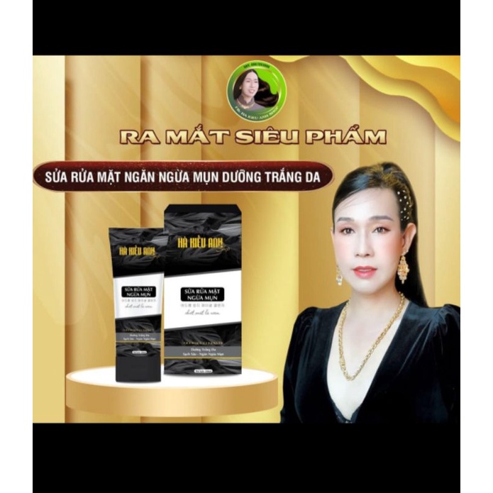 Freeship sữa rửa mặt hà kiều anh chính hãng
