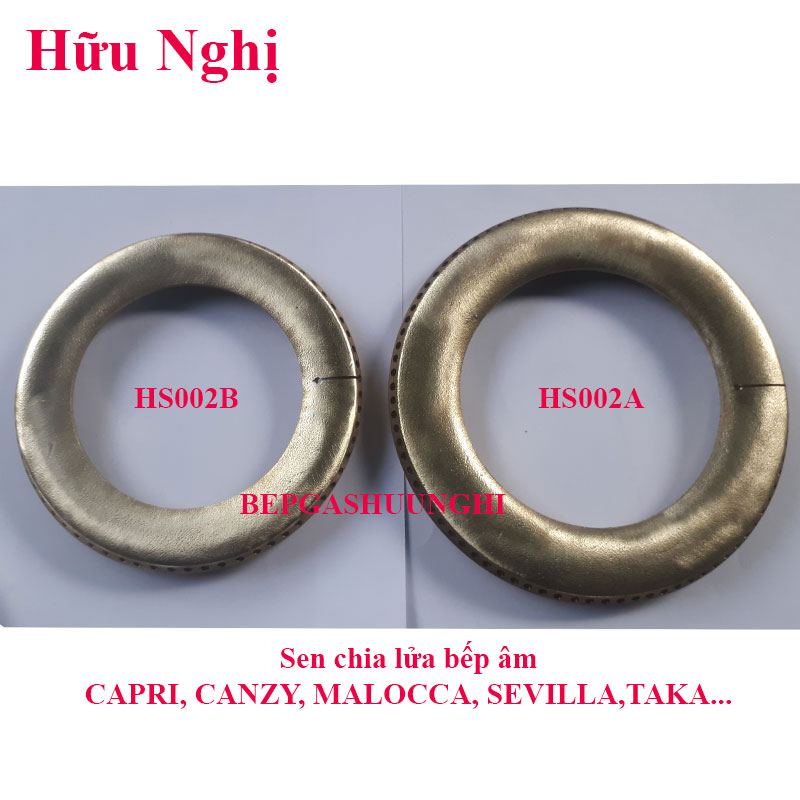 [HCM]Sen chia lửa bếp âm Capri Canzy Mallocca Sevilla Taka