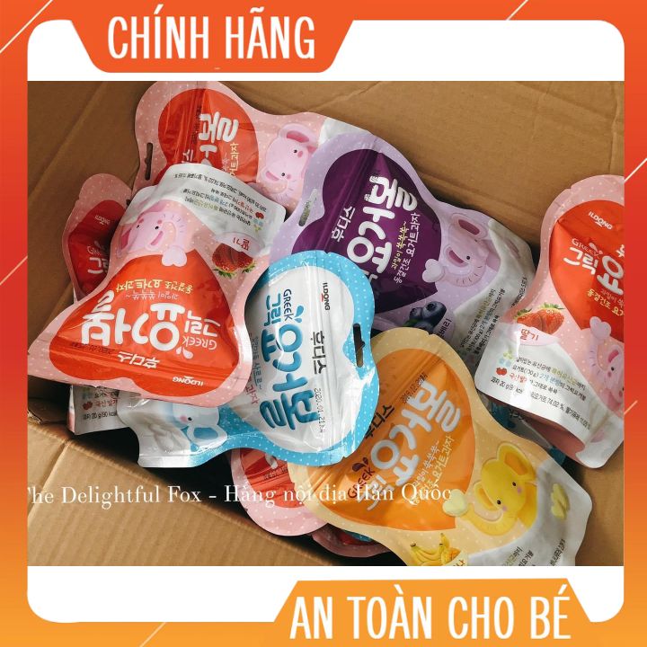 Sữa chua khô Ildong dành cho trẻ, bổ sung vitamin, khoáng chất bị thiếu hụt trong khẩu phần ăn dặm hàng ngày