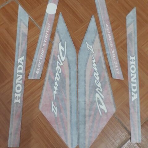 Bộ tem xe Dream thái hàng 3 lớp