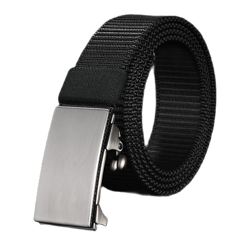 [FreeshipMAX] Dây nịt nam, Thắt lưng nam vải dù, vải bố khóa tự động chắc chắn