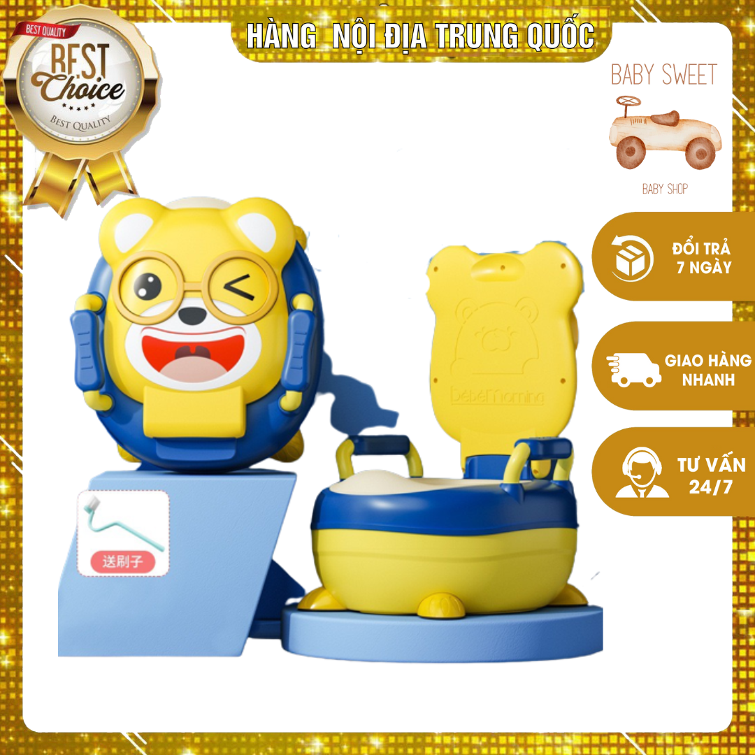 Bô vệ sinh cho bé từ 6 tháng đến 5 tuổi bô trẻ em đủ hình siêu dễ thương cho bé
