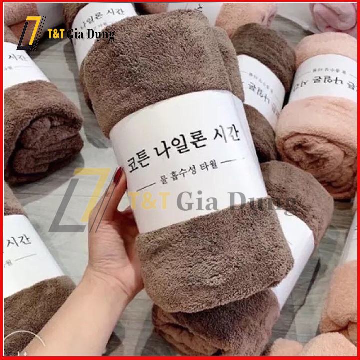Khăn tắm xuất Hàn - loại siêu dày size to