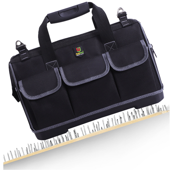 Túi Đựng Đồ Nghề Đế Nhựa Size Chịu Lực 20inch 47x23x34(cm), Giỏ Đựng Đồ Nghề Đế Nhựa, Giỏ Xách Dụng Cụ Đế Cứng, Túi Xách Dụng Cụ Chống Thấm