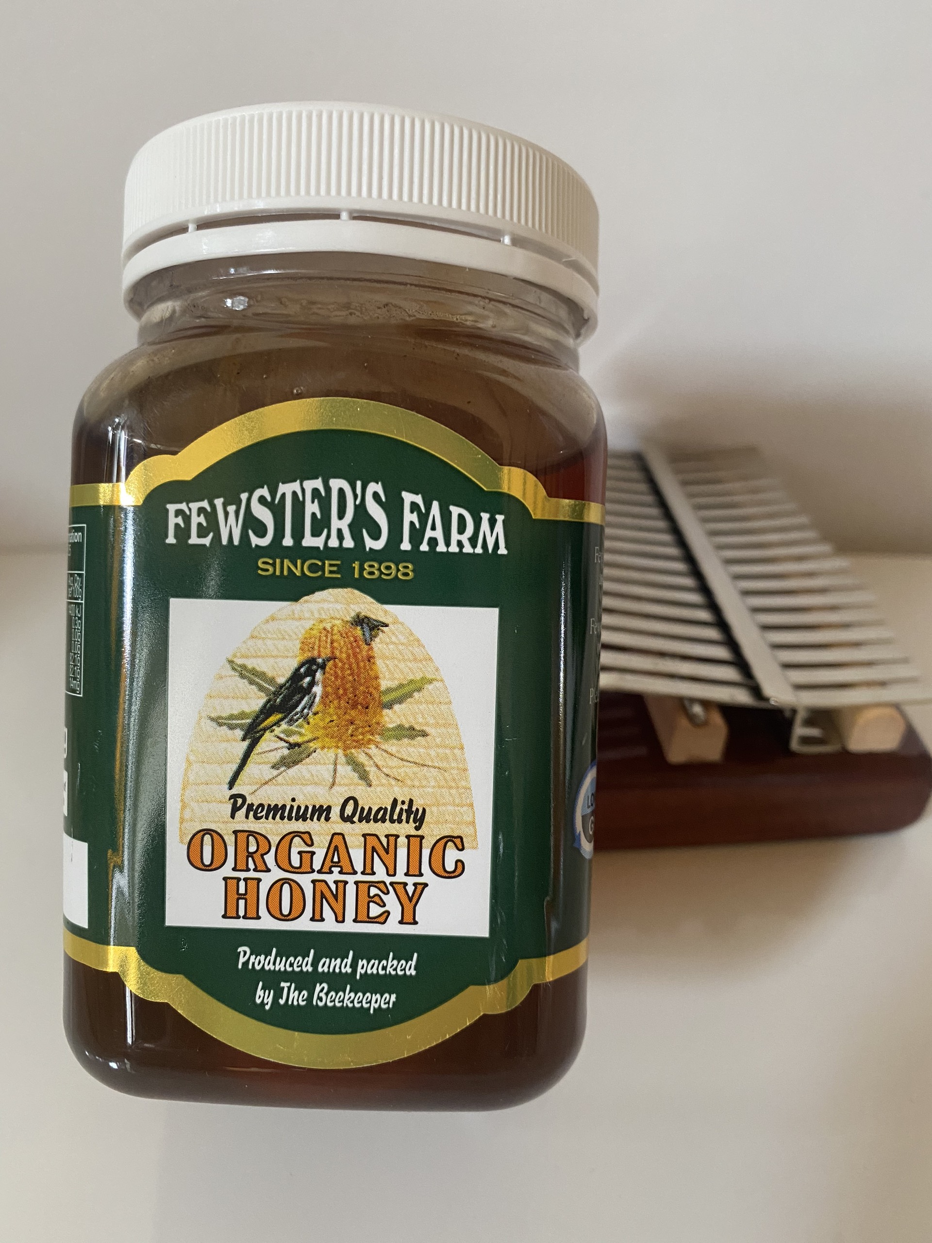 Mật ong nguyên chất 100% nhập khẩu từ Úc Fewster's Farm Honey