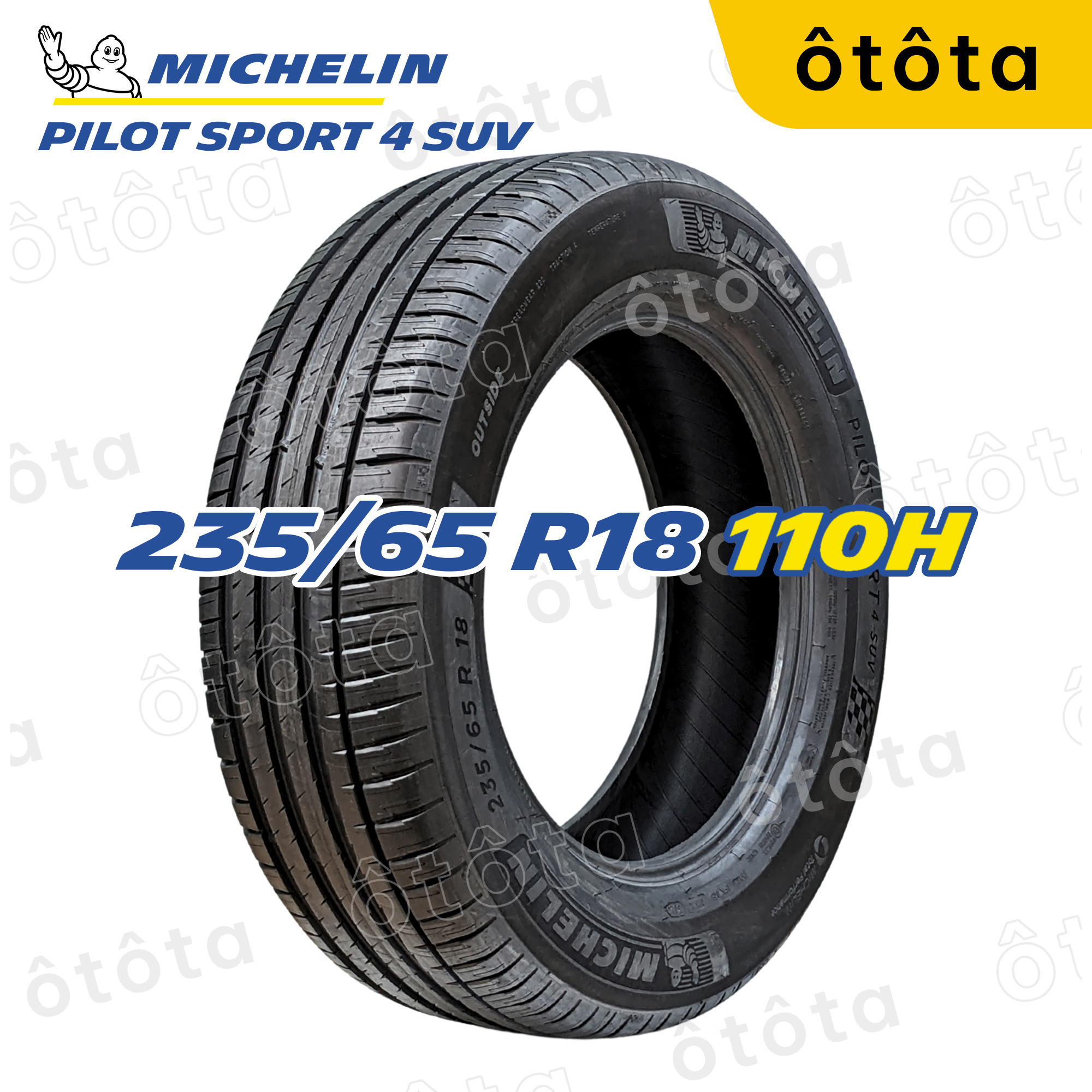 Lốp ô tô Michelin Pilot Sport 4 SUV – 235/65 R18 110H – Chính Hãng BH 6 năm (235/65R18, 235 65 R18) Giá 7,707,700 Đồng*Miễn phí vận chuyển